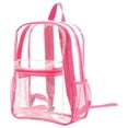 thumbnail image 1 of Bolsa Transparente MR. GADGETS mochila con detalles en Rosa para Hombre Mujer Niños Multiusos, 1 of 11