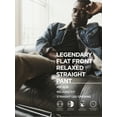 thumbnail image 3 of Lee® Men's Legendary Flat Front Relaxed Straight Pant with Wrinkle Resist, 3 of 7