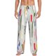 thumbnail image 1 of Balery Happy Easter Pantalones de pijama para hombre, pijama ultraligero, pantalón de descanso-XX-Large, 1 of 6