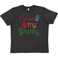 thumbnail image 3 of Inktastic I Love My Granny Youth T-Shirt, 3 of 5