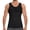 Black, variant on Compression Tank Top Men Slimming Undershirt Body Shaper Workout Muscle Shirt Shapewear Belly Control
