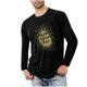 thumbnail image 1 of Blusas y camisas de manga larga con cuello redondo para hombre, ropa deportiva para el hogar, pijamas, camisetas de color liso, blusa deportiva para hombre, poliéster, 1 of 5