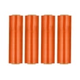 thumbnail image 6 of PSBM Cast Hand Stretch Wrap 18" x 1500' 4 Rolls 80 Gauge Plastic Orange Opaque Self Adhesive Shrink Film for Packing, 6 of 11