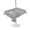 Slate, Charcoal, Ash, variant on Outdoor Tablecloth with Umbrella Hole for Patio/Picnic/Party/Camping, Vintage Brick Red Starfish Waterproof Table Cloth Rectangle Table Cover Washable, Summer Coastal Beach Marine Life (60"x 102")