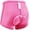 Pink, variant on Qualidyne Women's 4D Padded Bike Underwear, Breathable Cycling Liner Shorts for Road & Mountain Biking