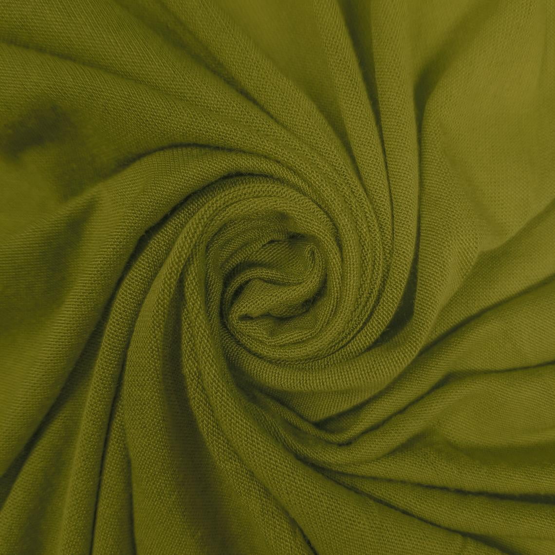 Green Mint LT Knit Fabric, 160GSM - Light Weight: Rayon Jersey Knit Fabric,  Causal Jersey Knit Fabric, Knitting Fabric by The Yard - 1 Yard