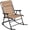 Beige, variant on Best Choice Products Padded Folding Zero Gravity Rocking Chair with Headrest, Outdoor Camp Chair - Beige