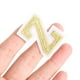 thumbnail image 4 of 26 piezas de tela adhesiva del alfabeto+hilo de seda pegatina de costura herramienta accesorio de decoración dorado, 4 of 10