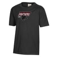 thumbnail image 2 of Youth  Black Clark Atlanta University Panthers Logo Comfort Wash T-Shirt, 2 of 3