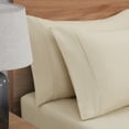 thumbnail image 6 of Mainstays Super Soft Brushed Microfiber Pillowcase Set, Papyrus Beige, Standard/Queen, 2 Piece, 6 of 7