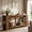 Brown, variant on Fnova 70.9" Console Table, 2-Tier Farmhouse Entryway Table, Narrow Long Wood Sofa Table Behind Couch with V-Shaped Support for Living Room, Hallway, Foyer