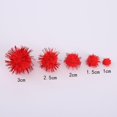 thumbnail image 4 of LZLINGMEI Glitter Tinsel Pom Poms Sparkle Balls for DIY Craft Party Decoration, 4 of 12