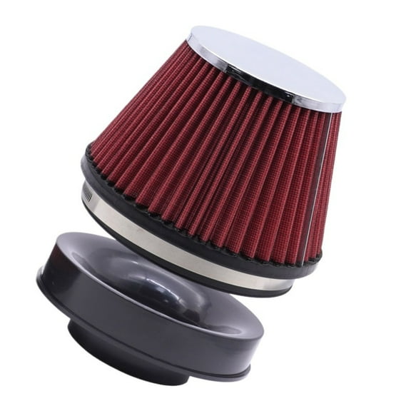 150mm-89mm Car Sport Racing 6inch-3.5inch Cone Air Filters High Flow Reusable Washable