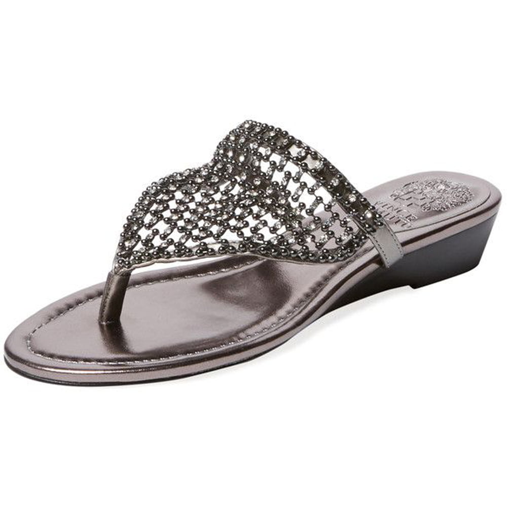 Vince Camuto Womens IMOMBO Sandal STEEL - Walmart.com