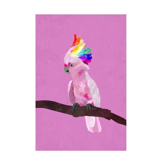 Trademark Fine Art Sarah Manovski Pride Galah Canvas Wall Art