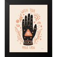 thumbnail image 2 of Zaman, Farida 20x24 Black Modern Framed Museum Art Print Titled - Palm Reading II Neutral, 2 of 5
