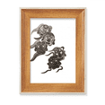 thumbnail image 1 of Chinese Ink Style Five Goblins Monster Desktop Wooden Photo Frame Display Picture Art Painting Multiple Sets, 1 of 3