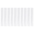 thumbnail image 1 of Tira espejo pared Unique Bargains 10uds 2' x 19.7' Acrílico plata, 1 of 7