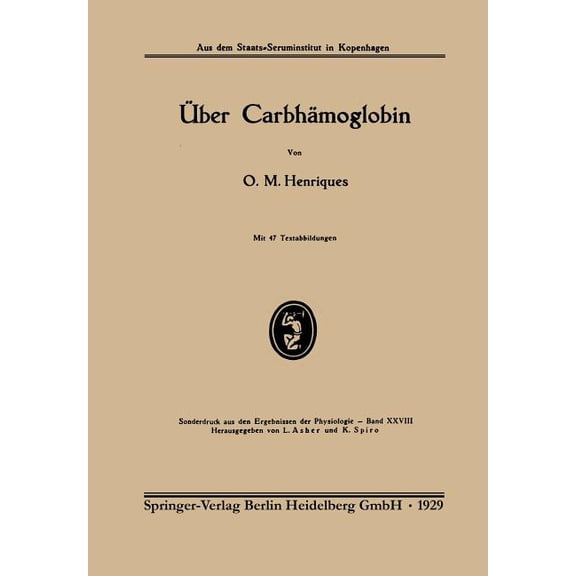 Über Carbhämoglobin, (Paperback)
