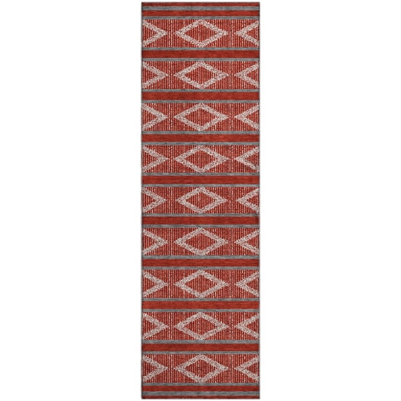 Dalyn Rugs Premium Machine Washable Mayfield AMF1029 Red 2'3" x 7'6" Runner Rug