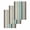 Green, variant on Orange Striped Kitchen Dish Towels for Drying Dishes Set of 2, Farmhouse Stripes Modern Abstract Art Waffle Weave Microfiber Hand Tea Bathroom Towels Quick Dry & Absorbent Towel 12x12