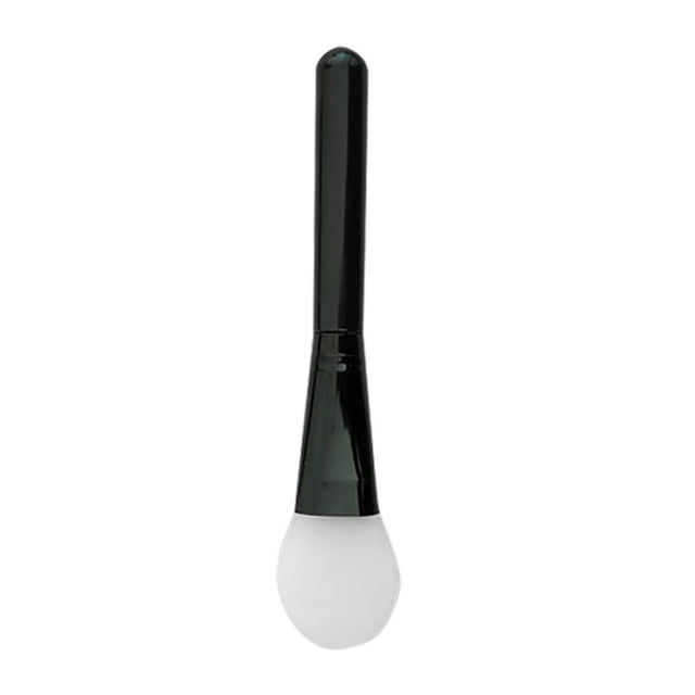 Cepillo aplicador de mascarillas faciales de silicona sin pelo para mezclar barro