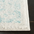 thumbnail image 3 of SAFAVIEH Evoke Trena Floral Runner Rug, Ivory/Aqua, 2'2" x 9', 3 of 11