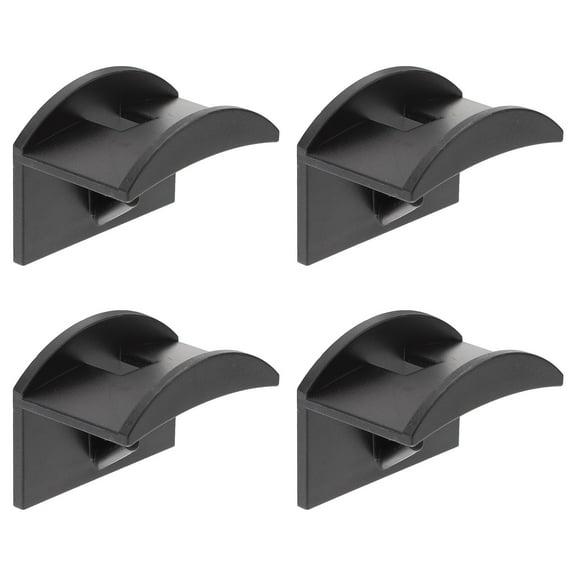 4 Pcs Hat Hook Wall Mount Holder Caps Hooks No Trace Plastic