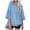 Sky Blue, variant on Womens Oversized T Shirts Loose Fit Crewneck Short Sleeve Tops Summer Casual Blouse Y2K 2024 Basic Tee