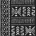 thumbnail image 2 of Tavoletti, Anne 20x20 Black Ornate Wood Framed with Double Matting Museum Art Print Titled - Botanical Sketches Pattern VIIB, 2 of 4