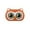 Orange, variant on RKZDSR Bluetooth Protocol 5.0 New Cartoons Owl Bluetooth Speaker Cute Mini Desktop Computer Bluetooth Sound Gift