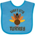 thumbnail image 3 of Inktastic Thanksgiving Nana Little Turkey Boys or Girls Baby Bib, 3 of 4