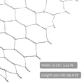thumbnail image 3 of Chicken Wire Fencing Poultry Wire Mesh Fence Yard Garden Crafting Decor, 3 of 4