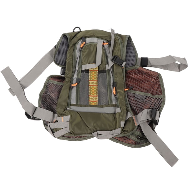 Chaleco De Pesca Al Aire , Chaleco De Pesca Universal Protector Mantener Organizado Con Múltiples Bolsillos Para Equipo De Equipo