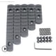 thumbnail image 2 of Worallymy Caza Rail Mount Plastic Side Rail Handguard Scope Mount Base Caza Herramienta Accesorio Negro Worallymy JD735810659, 2 of 7