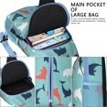 thumbnail image 4 of Crossbody Sling Backpack for Women Men Flat Design Dolphin Shoulder Sling Crossbody Casual Chest Bag for Travel Sports Running Hiking, 4 of 6