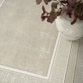 thumbnail image 6 of Nourison Glam Geometric Ivory 5'3" x 7'3" Area Rug, (5x7), 6 of 9
