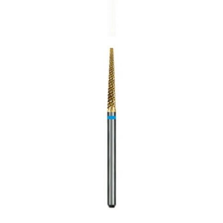 Dedeco Euro Goldies G257E.023 Regular Cross Cut Titanium Nitride Carbide Bur 1/pk