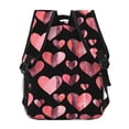 thumbnail image 4 of Fotbe Hearts Pattern Casual Backpack for School, Travel, and Outdoor Activities - Durable, Lightweight, and Comfortable, 4 of 5