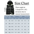 thumbnail image 6 of FEOYA Men’s Winter Gilet Sleeveless Jacket with Hood Zipper Warm Waistcoat Windproof Body Warmer Outdoor Vest Outerwear Gilets Cotton Padded 2 Pocket for Hiking Golf Travelling S, 6 of 6