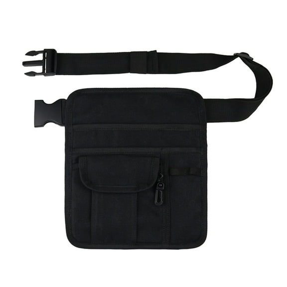 Waitress Aprons Server Aprons Server Pouch With Adjustable Belt Buckle Money Aprons For Cash Black Restaurant Aprons