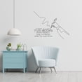 thumbnail image 2 of I Kept Always Two Books In My Pocket One To Read One To Write In Vinyl Wall Art Sticker Wall Decal Home Library Area Reading Corner Boys Girls Kids Wall Décoration Design Décor Decal Size(8x10 inch), 2 of 4