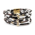 thumbnail image 1 of Guardurnaity de leopardo Diseño único de moda Aspecto exquisito Magnífico No es fácil de desvanecer Joyería de leopardo Blanco Ropa, zapatos y accesorios Miscelánea Blanco Guardurnaity AP008630-01, 1 of 5