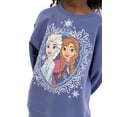 thumbnail image 3 of Disney Frozen Toddler Girls Elsa and Anna Graphic Crewneck Sweatshirt and Flare Leggings Set, 2 Piece, Sizes 12M-5T, 3 of 6
