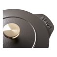 thumbnail image 2 of STAUB La Cocotte 1.75 L Cast Iron Round Rice Cocotte, Black, 2 of 11