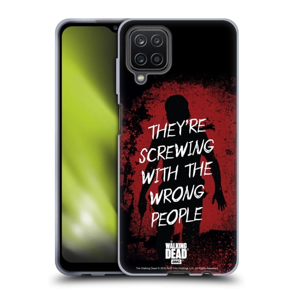 Head Case Designs Officially Licensed AMC The Walking Dead Rick Grimes Legacy Trust Soft Gel Case Compatible with Samsung Galaxy A12 (2020)