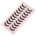 thumbnail image 1 of EIMELI 10 Paires de Bandes de Curl Russian Cils 3D Extensions Naturelles de Faux Cils, 1 of 3