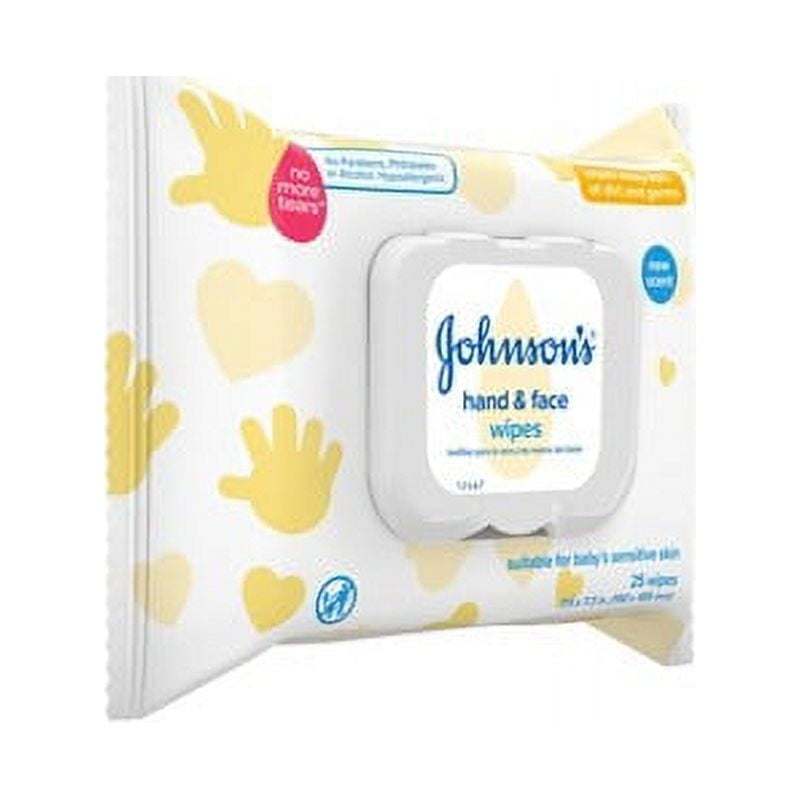 Johnson's Hand & Face Wipes