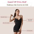 thumbnail image 6 of Women Slimming Underwear Bodysuit Waist Trainer Body Shaper Full Slips for Under Dresses Butt Lifter Shapewear, 6 of 10