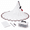 8ft Radius-3/8" Mesh, variant on Cast Net Lead 3-12ft Radi3/8 And 1/4 For Bait Fish